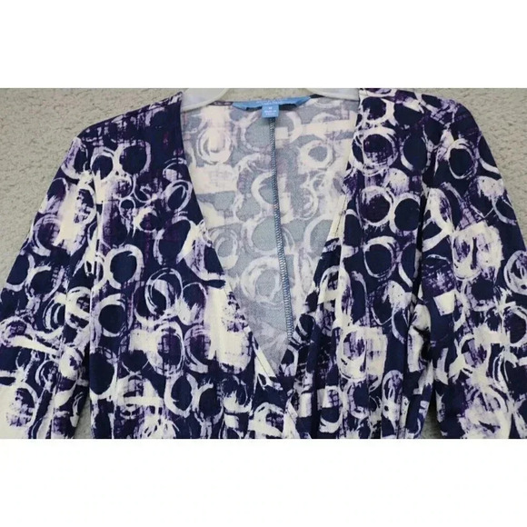 Simply Vera-Vera Wang Women's Faux Wrap Dress-Medium-Polyester - Picture 3 of 8